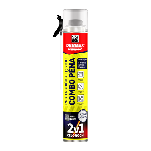 Den Braven COMBO pěna nízkoexpanzní celoroční 750ml